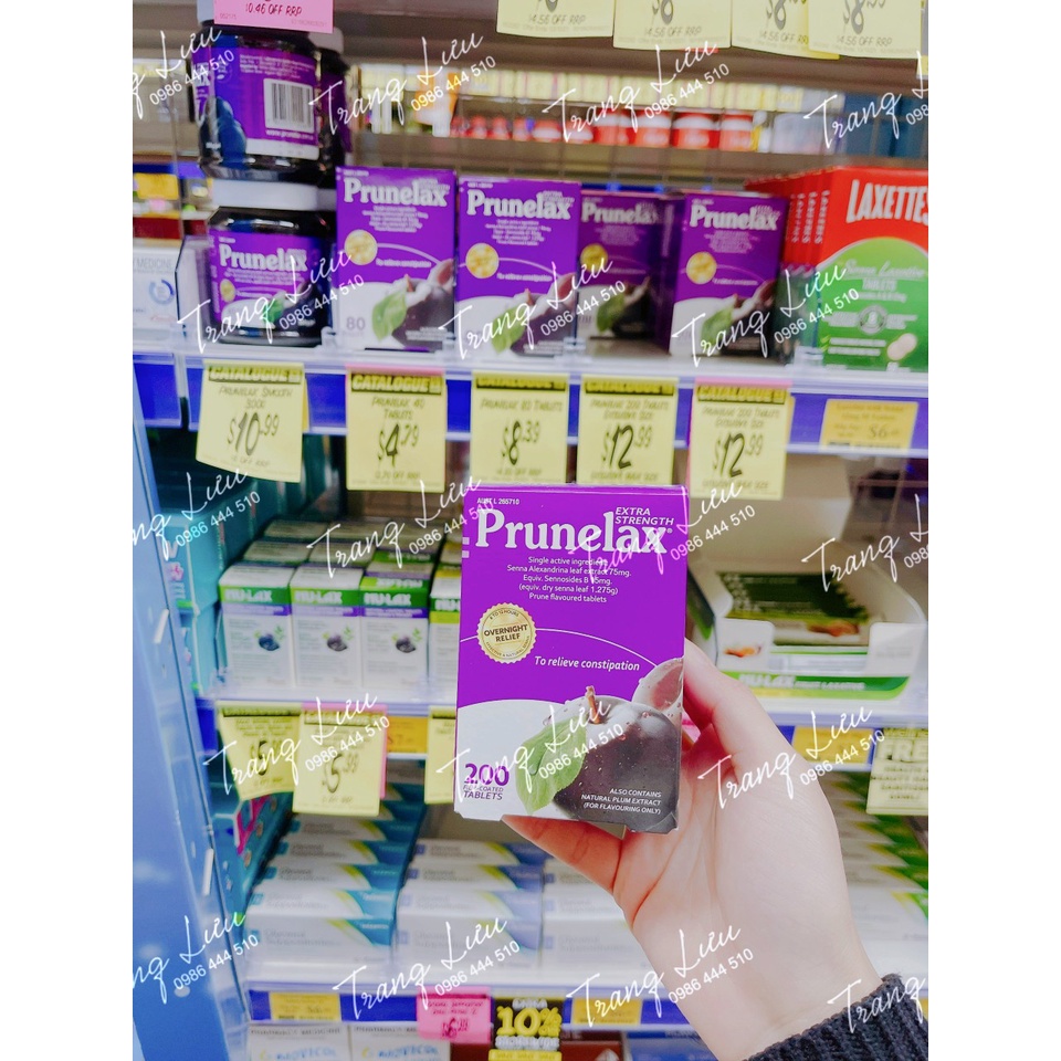 ĐỦ BILL- Mận Khô Prunelax  hộp 200v date 2024