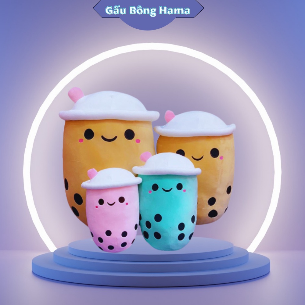 Gấu Bông Trà Sữa cao cấp  siêu mềm mịn Qùa Tặng Ý Nghĩa  Gối ôm thú nhồi cao cấp