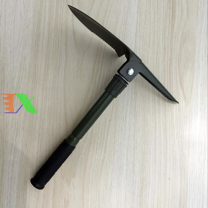 Bộ Cuốc Xẻng Quân Dụng Mini 5 In 1 Đa Năng Đi Phượt Làm Vườn Gấp Gọn Kèm Túi Đựng (PD3243)