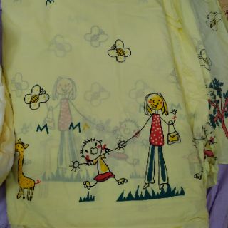 Vải thô boi 100% cotton.