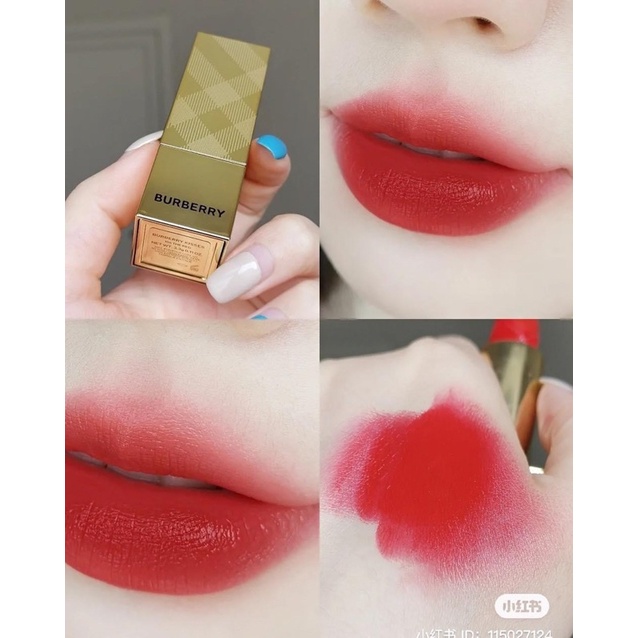 Son Burberry Kisses Matte 106 The Red - Đỏ Tươi Phiên Bản Mới Nhất 2022