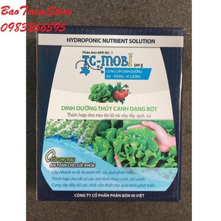 Bán Hộp dinh dưỡng thủy canh dạng bột TC-Mobi gói 500g hàng nhập, phân phối trong nước bởi thietbinhavuon.