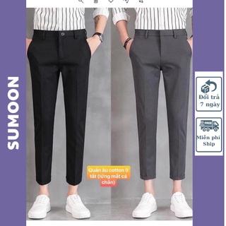 Quần Tây Nam Hàn Quốc Ống Côn Cao Cấp SM Fashion, chất vải co giãn dày dặn form Slimfit hàn quốc hot 2021