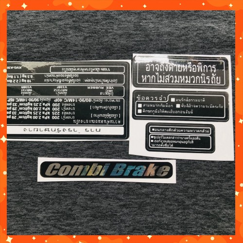 TEM THÔNG SỐ CHO NHIỀU LOẠI XE MÁY SẮC NÉT