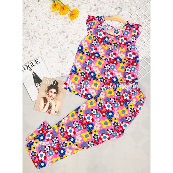 (45-52KG) BỘ DÀI MẶC NHÀ TOLE LANH SIZE 1