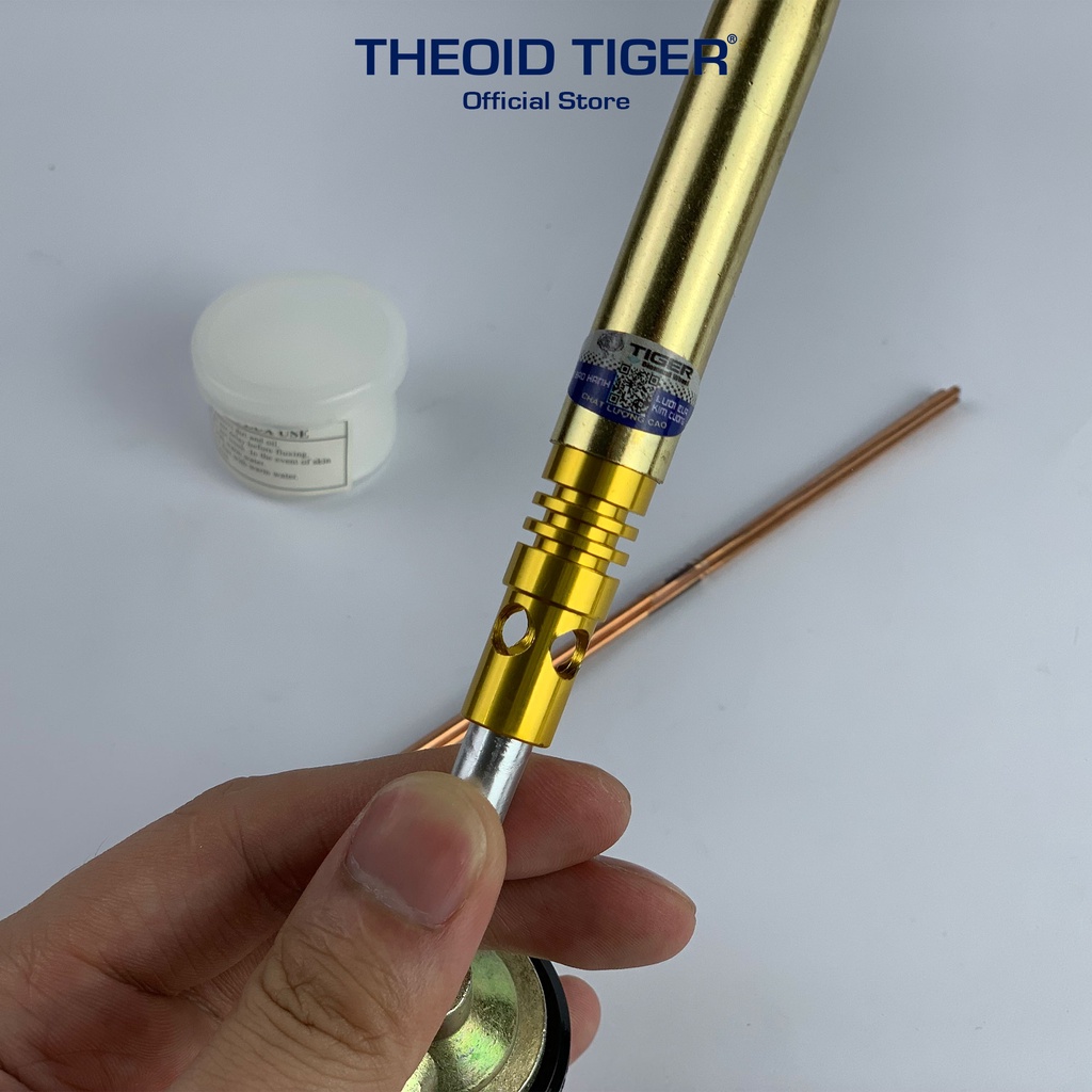 Theoid Tiger Đầu khò ga đồng KT-2104 sử dụng dùng để chế biến thức ăn, nhóm lửa, làm đồ thủ công mỹ nghệ