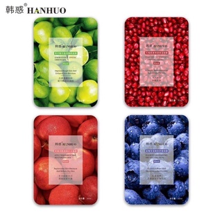 Combo 3 mặt nạ giấy dưỡng trắng, cấp ẩm, se khít lỗ chân lông kiềm dầu cho da mụn HANHUO