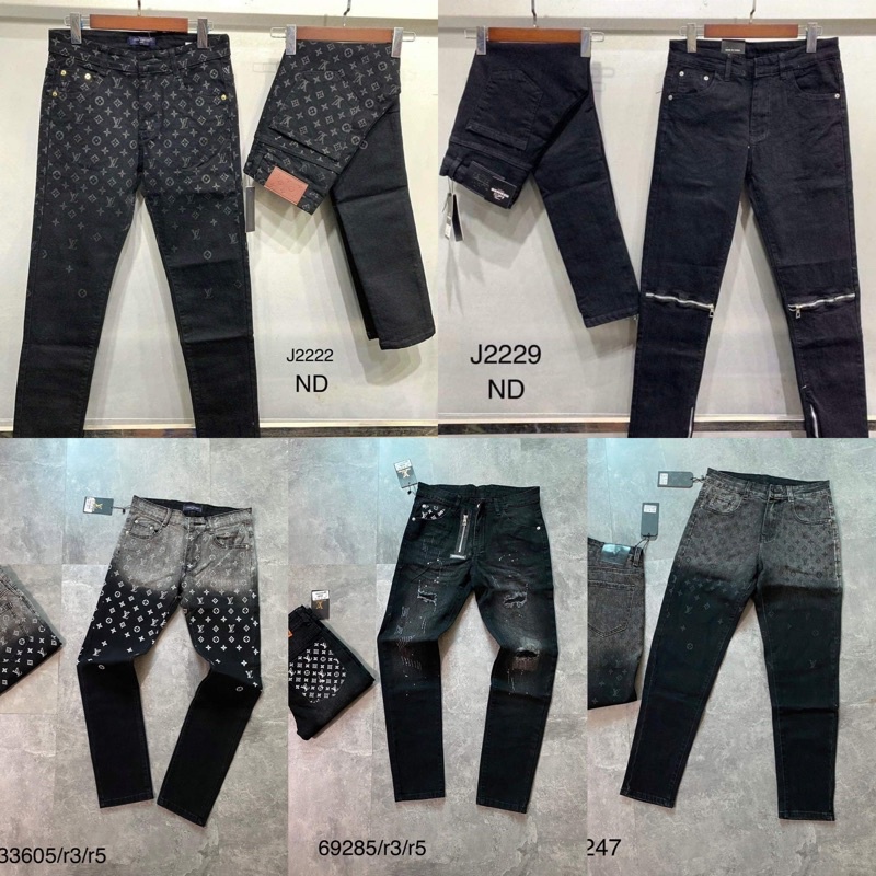 Quần jean nam Dsquared2 khoá lệch cao cấp mới nhất_shop tự chụp
