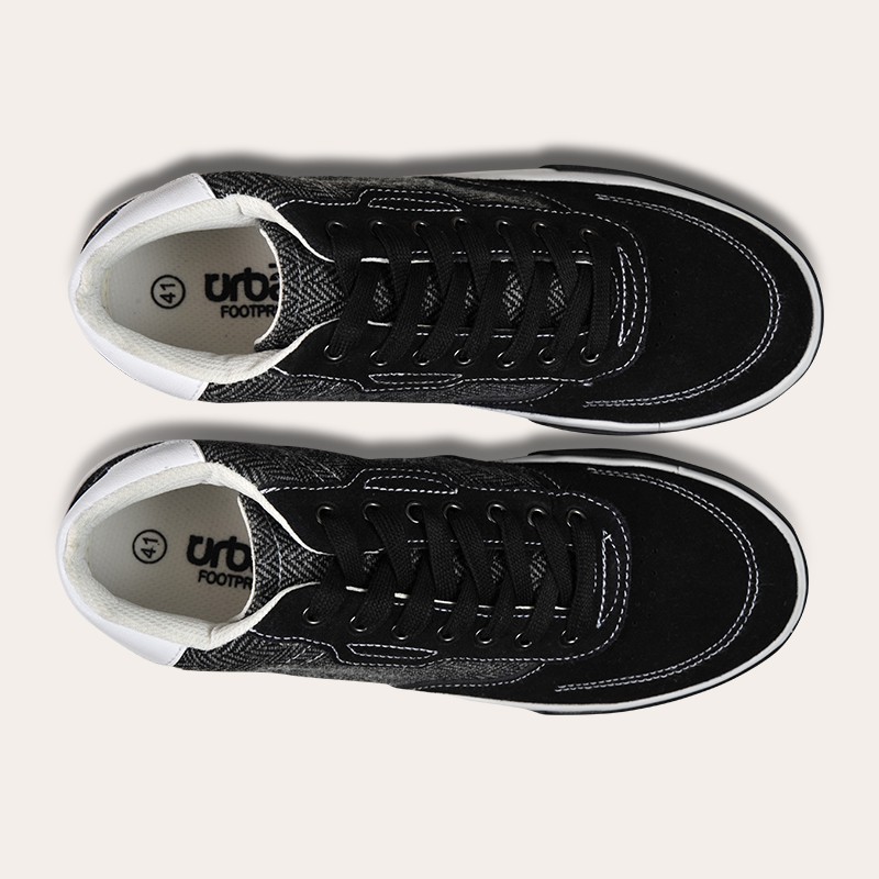 [Mã BMBAU50 giảm 7% đơn 99K] Giày sneaker nam Urban UM1710 đen