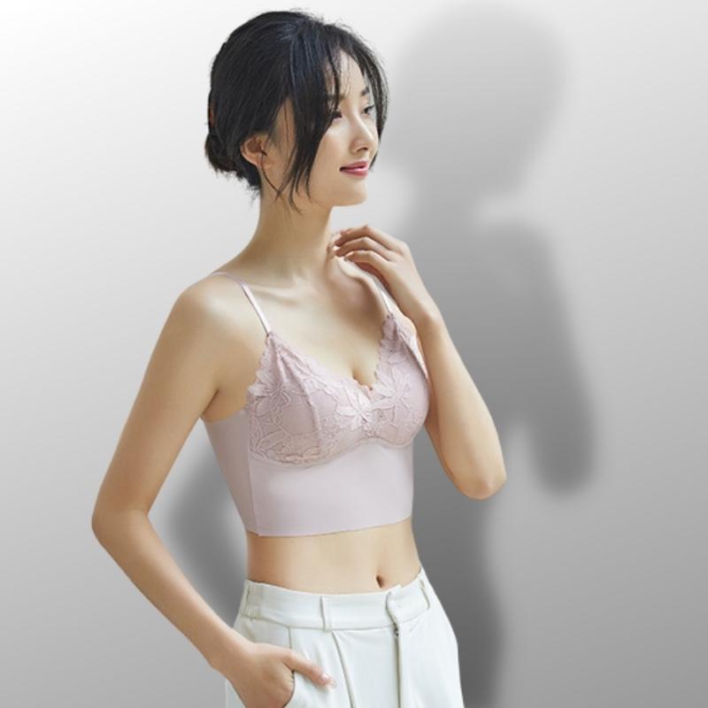 Áo Lót Nữ Su Viền Hoa Nâng Ngực AN Bra Mút Mỏng Thoáng Mát 8842