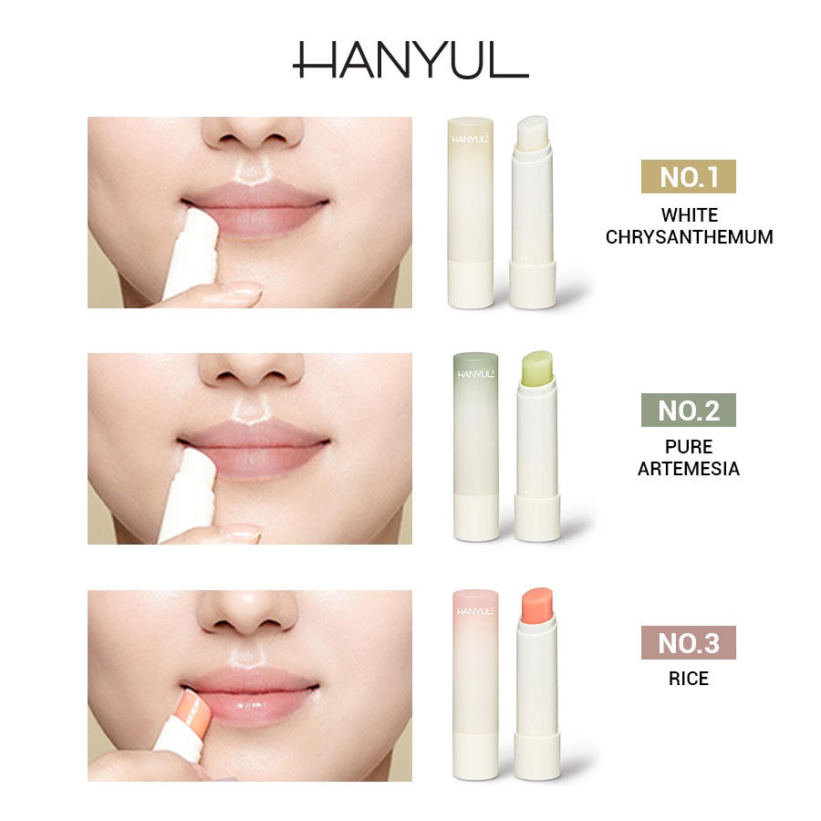 Son Dưỡng Môi HANYUL Nature Lip Balm Nature In Life 4g