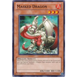 Thẻ bài Yugioh - TCG - Masked Dragon / SDDL-EN020'
