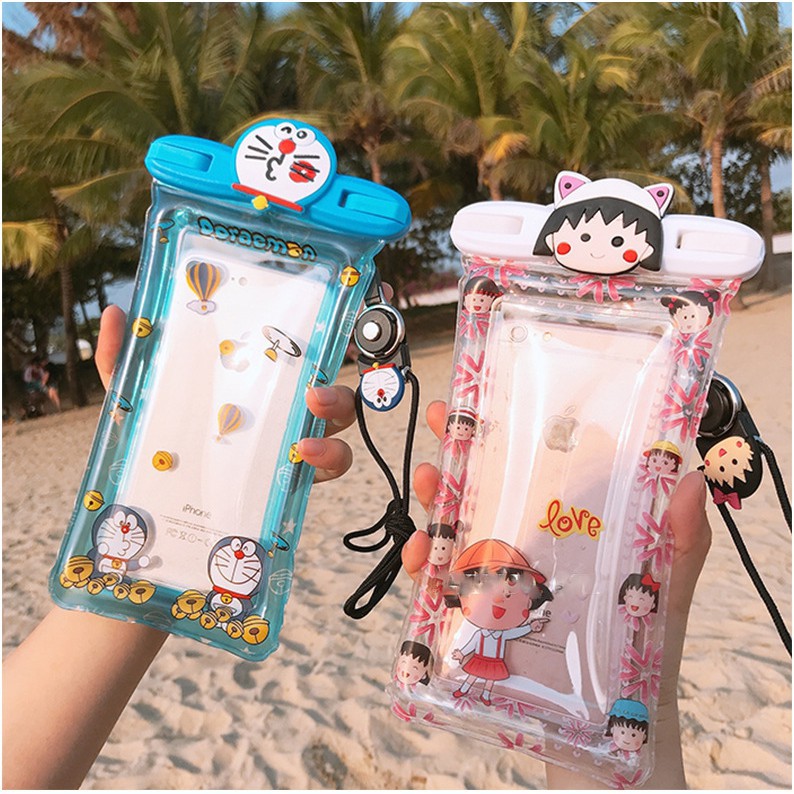Túi Đựng Điện Thoại Chụp Hình Dưới Nước Có Phao Nhiều Hình - Túi Chống Mẫu Mới