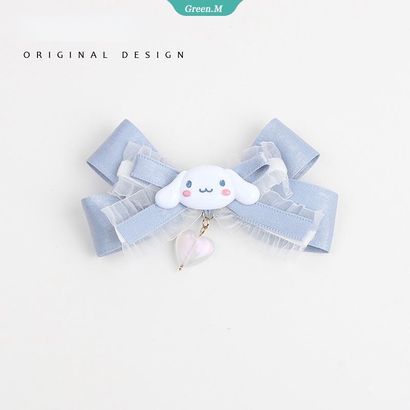 SANRIO Kẹp Tóc Hình Nơ Phong Cách Lolita Dễ Thương Cho Bé Gái