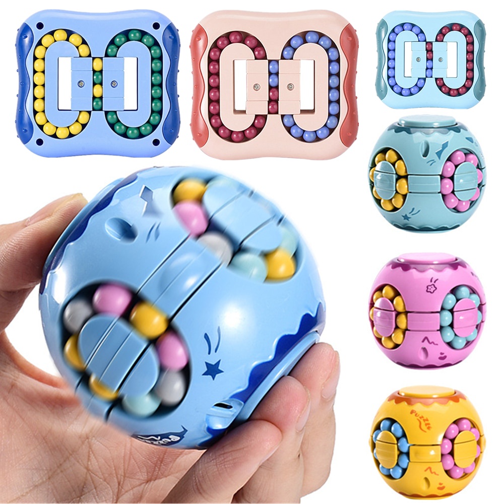 Đồ Chơi Con Quay Xếp Hạt Giúp Giảm Căng Thẳng Giáo Dục Vui Nhộn Dành Cho Trẻ Nhỏ