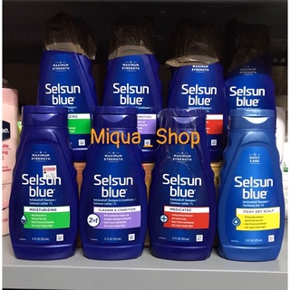 Dầu Gội Ngăn Gàu Và Nấm Da Đầu SelSun Blue Maximum Strength 325ml Nội Địa Mỹ