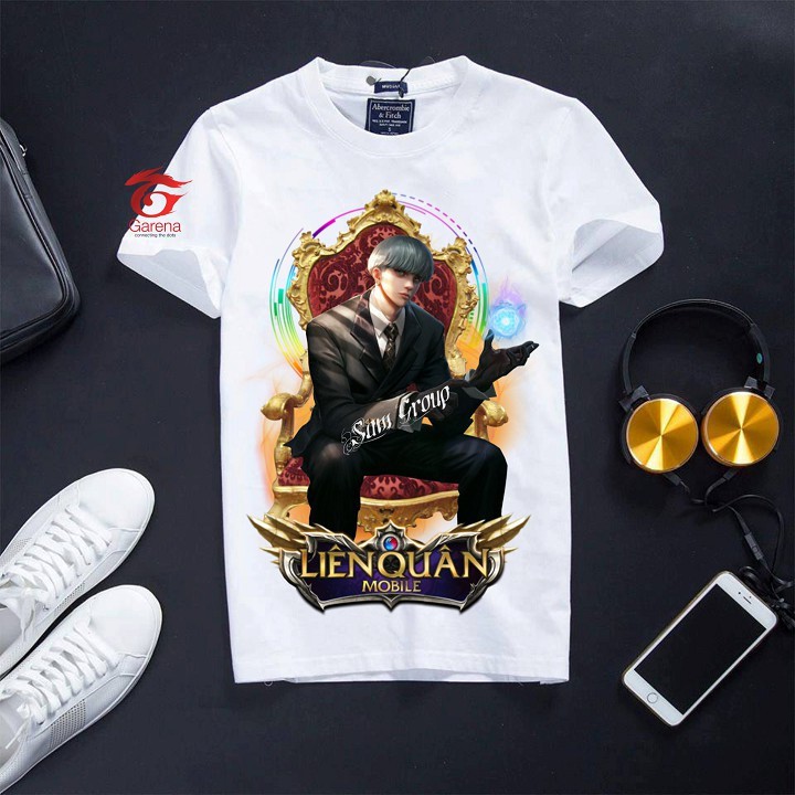 Giá sỉ áo thun in hình Game  theo yêu cầu chất lượng