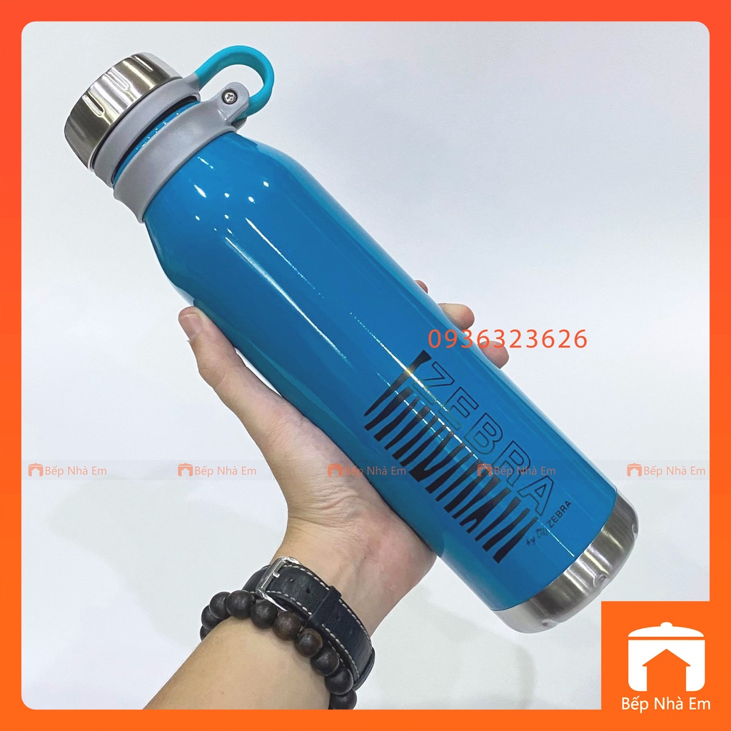 Bình Giữ Nhiệt ZEBRA Wisdom 0.5L_0.75L_1L (Inox 304) - 112635_112636_112637. Nhập Khẩu Thái Lan