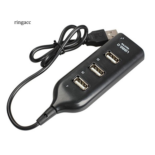 Bộ Chia 4 Cổng Usb 2.0 Tốc Độ Cao Cho Laptop Pc