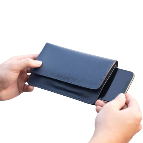 Ví Nam Đựng Điện Thoại Thời Trang Da Bò 4K Đựng Tiền Và Đựng Thẻ Tiện lợi 4K48