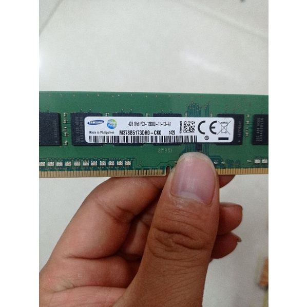 Ram samsung ddr3 - 4gb - buss 1600.Hàng đep như mới