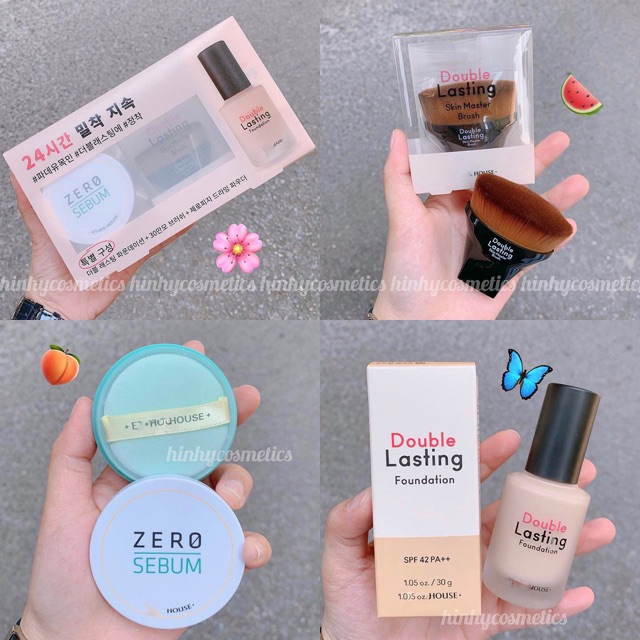 Set Kem Nền 3 món Double Lasting
