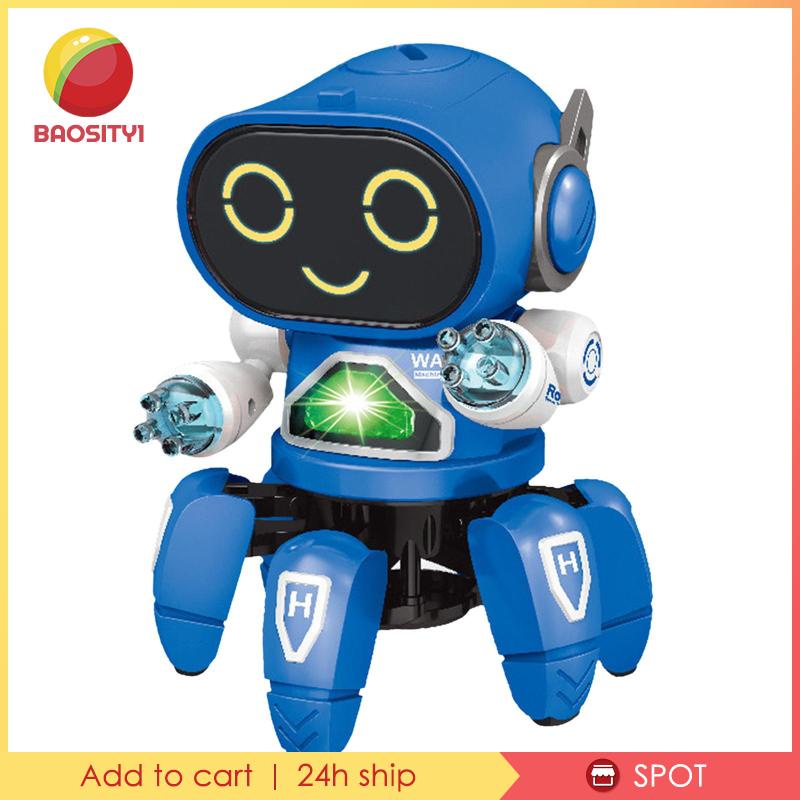 [Baosity1] Robot Nhảy Múa Bạch Tuộc Nhảy Múa Có Đèn Và Nhạc Cho Trẻ Em
