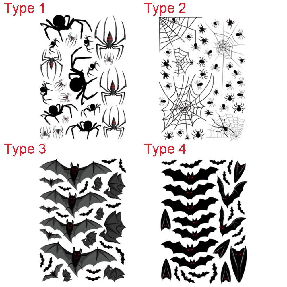 PINEVN Miếng Dán Cửa Sổ Trang Trí Halloween
