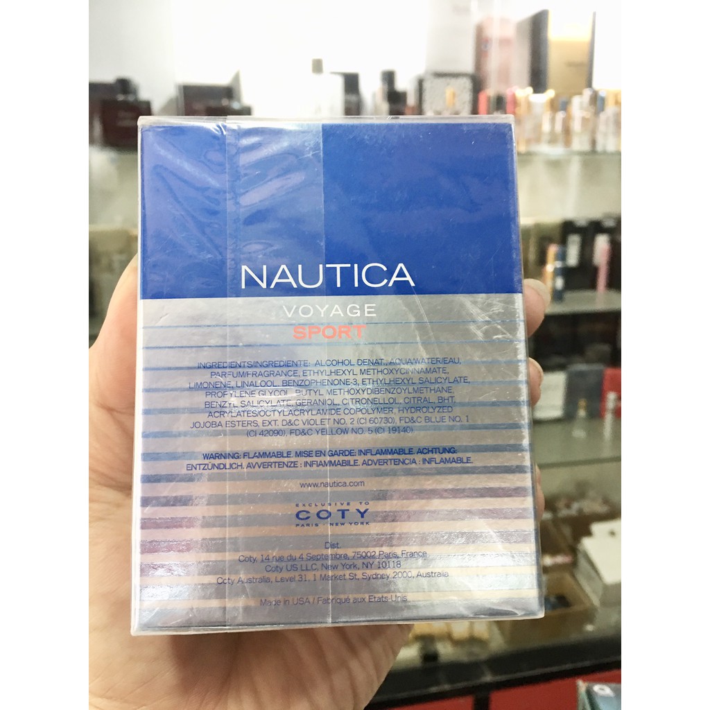 Nước hoa nam Nautica Voyage Sport 100ml full seal