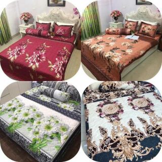 [Nhập mã FSS22FEB ] Set chăn ga 5 món cotton hàn quốc cao cấp