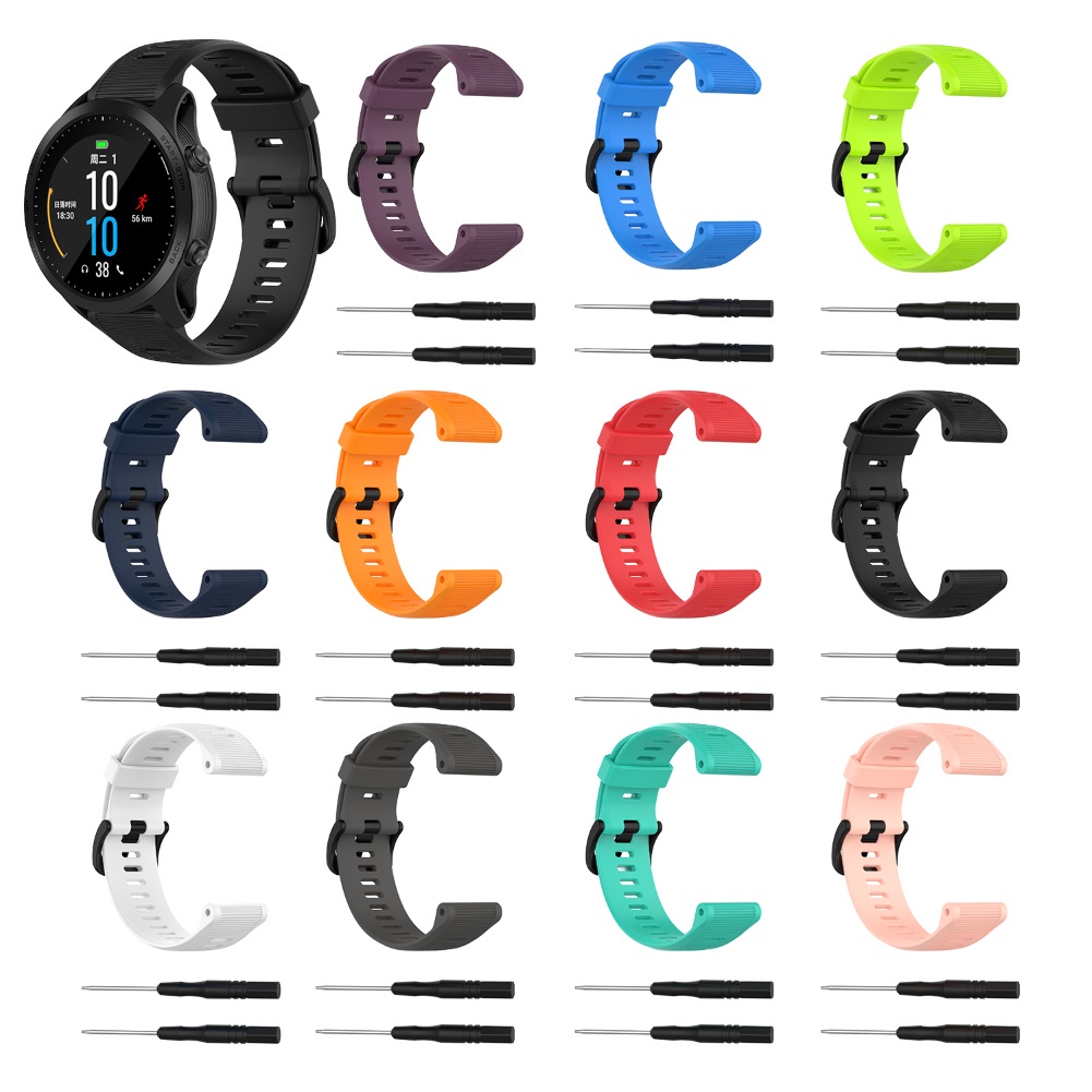 Dây đeo 22mm chất lượng cao thay thế cho Garmin Forerunner 945 935 Fenix 6 Quatix 5