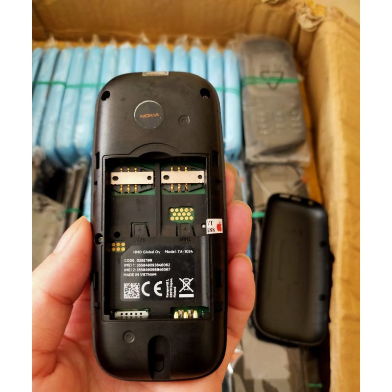 Chuyên sỉ [HÀNG CHÍNH HÃNG]Điện thoại 105(2017)2sim kèm pin và cáp sạc | BigBuy360 - bigbuy360.vn