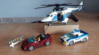 Lego cảnh sát rượt đuổi