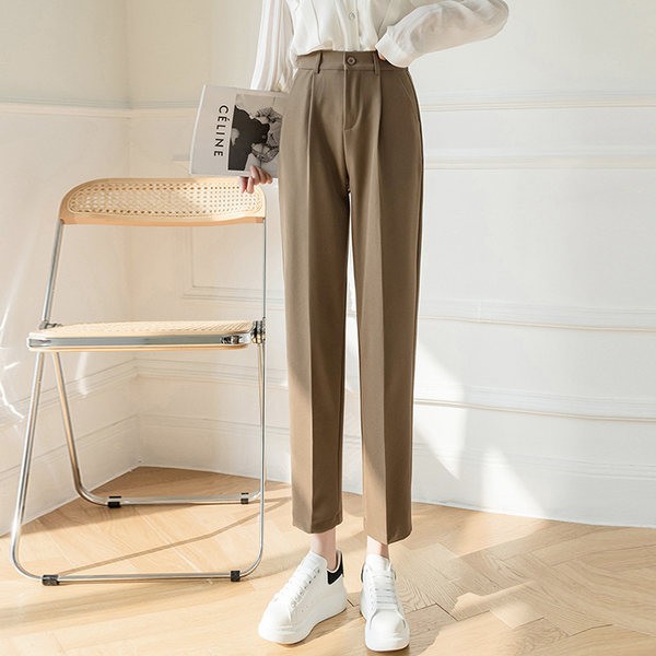 Quần tây âu công sở nữ đẹp BUTTERFLY cạp lưng cao, dáng Baggy HAREM dễ mặc, che khuyết điểm tốt - Q03 | BigBuy360 - bigbuy360.vn