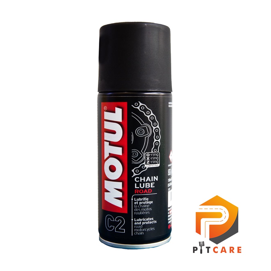 Xịt Dưỡng Sên Motul Chain Lube Road C2 150ml Hàng Nhập Khẩu Nhỏ Gọn Dùng Cho Xe Máy