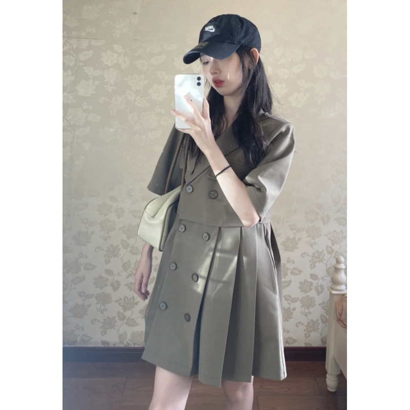 [Mã FAMARAL1 giảm 10K đơn 50K] (50 - 90 KG) ĐẦM RETRO TRẺ TRUNG PHONG CÁCH FORM SIÊU HACK DÁNG | BigBuy360 - bigbuy360.vn