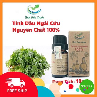 Tinh dầu ngải cứu 10ml nguyên chất 100% tinh dầu xanh