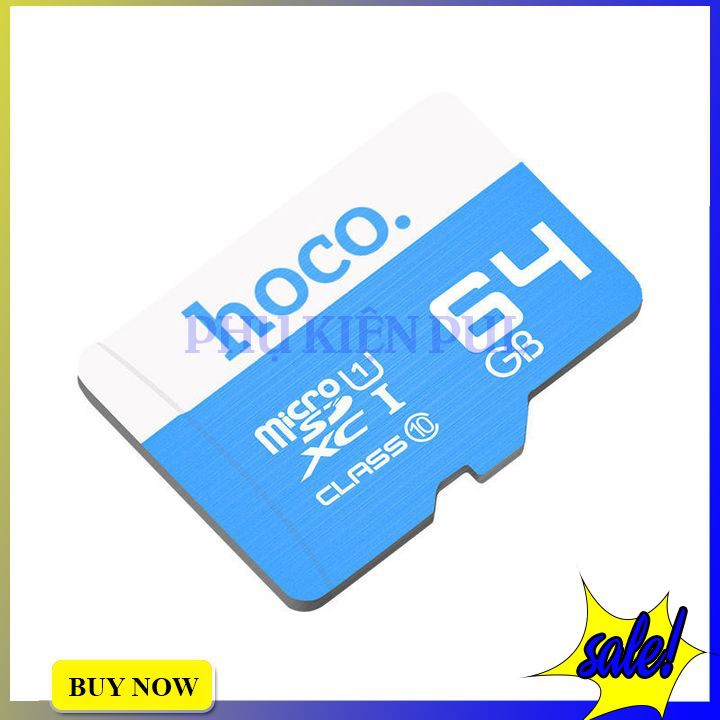 Thẻ Nhớ Micro SD 4/8/16/64GB Hoco Class 10 Chính Hãng - Bảo Hành 5 Năm