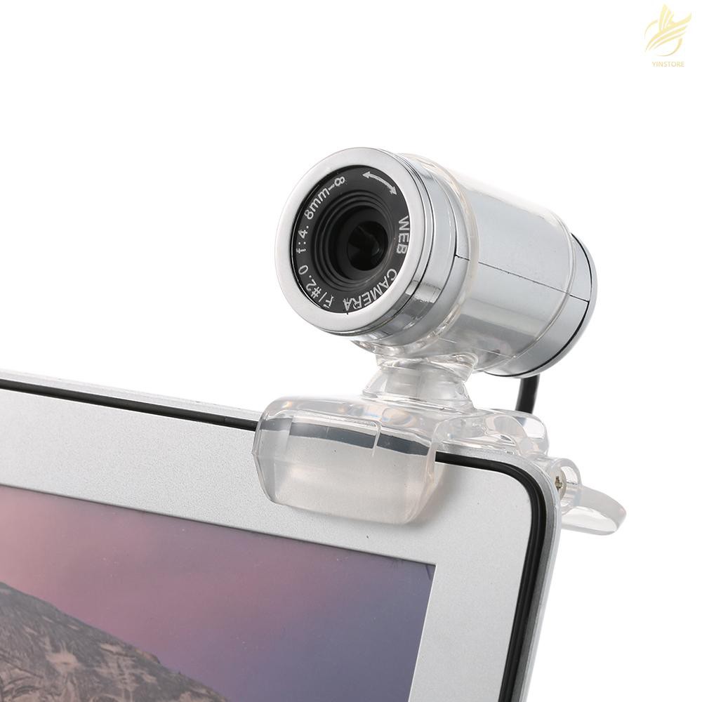 Webcam USB 2.0 12 Megapixel HD Xoay 360 Độ Kèm Kẹp Cho Máy Tính | BigBuy360 - bigbuy360.vn