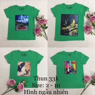 Áo thun trẻ em 8-34kg