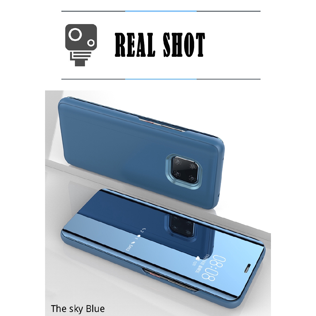 Bao Da Điện Thoại Nắp Lật Tráng Gương Thông Minh Cho lg velvet 5g k41s k51s k61 v60 k50s thinq k50 q60 Ốp