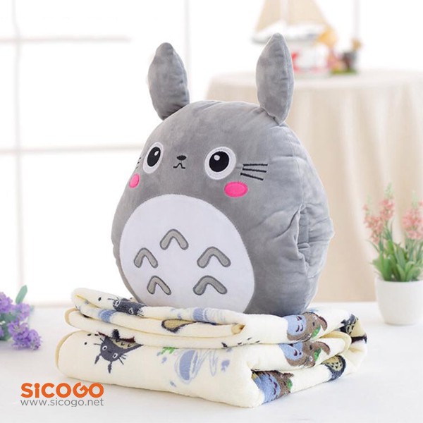 Thú bông kèm mền 3 trong 1 Sicogo (1.6x1m)
