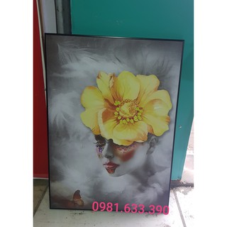 Khung Tranh Canvas Cao Cấp (Kèm Khung + Đinh Treo) ẢNH THẬT