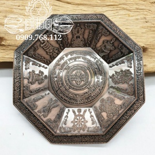Dĩa đồng cúng khói 12cm
