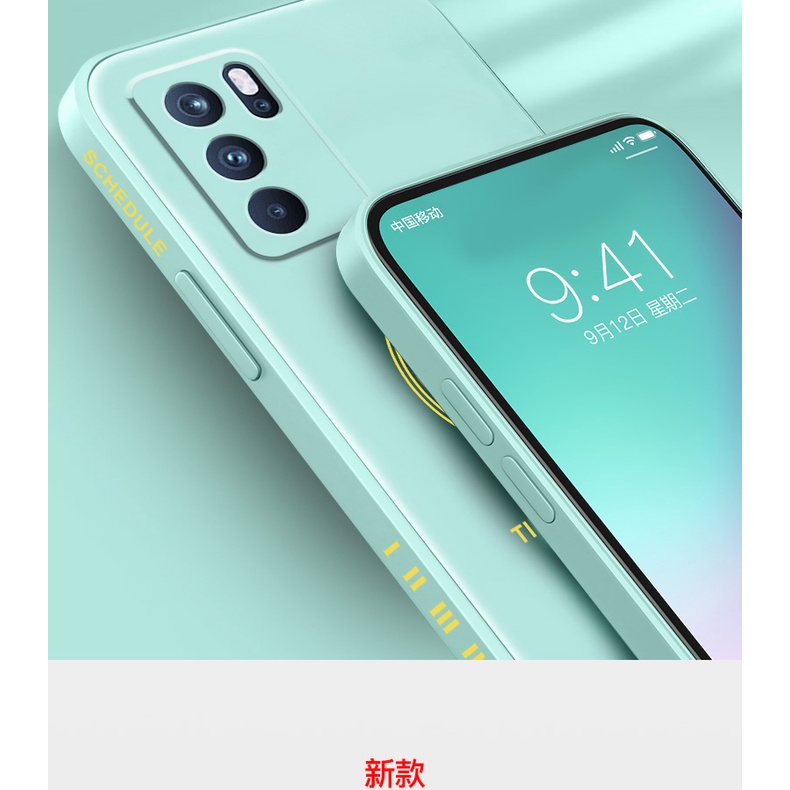 Ốp Điện Thoại TPU Silicon Mềm Họa Tiết Đồng Hồ Đơn Giản Cho oppo a16 a16k