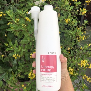 Dầu gội  gàu dành cho tóc dầu Lakme K.Therapy Peeling Oil Hair Shampoo 1000ml