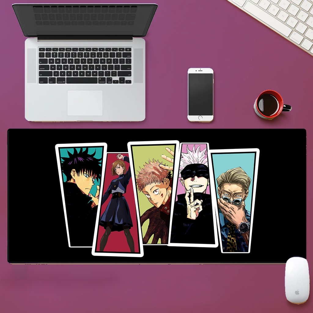 Jujutsu Kaisen 3 Chú Thuật Hồi Chiến anime pad chuột lớn Miếng Lót Chuột, Bàn Di Chuột