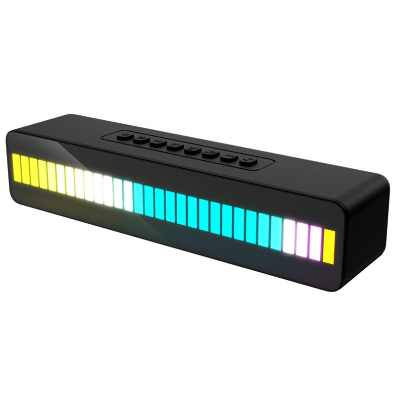Loa zzz Không Dây Âm Thanh Siêu Trầm Có Đèn RGB Nhiều Màu Sắc Cho Xe Hơi