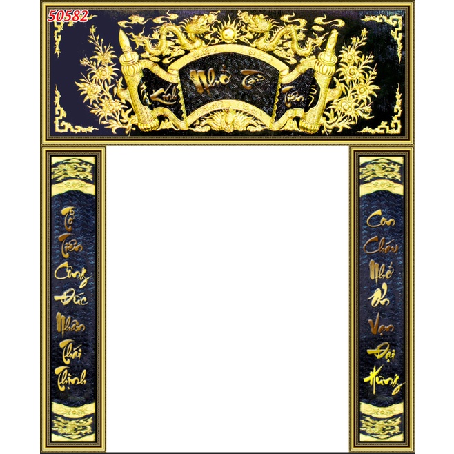 Tranh phòng thờ, bàn thợ in theo mọi kích thước yêu cầu