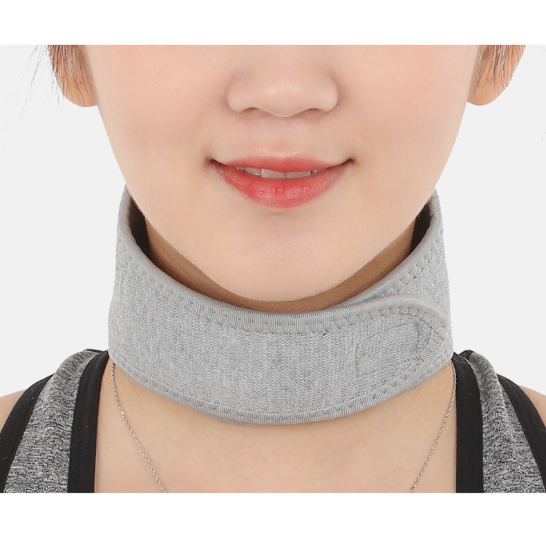 Băng cổ đá nóng hỗ trợ trị liệu đau mỏi cổ A009 kiêm khăn cổ bảo vệ chống lạnh aolik0